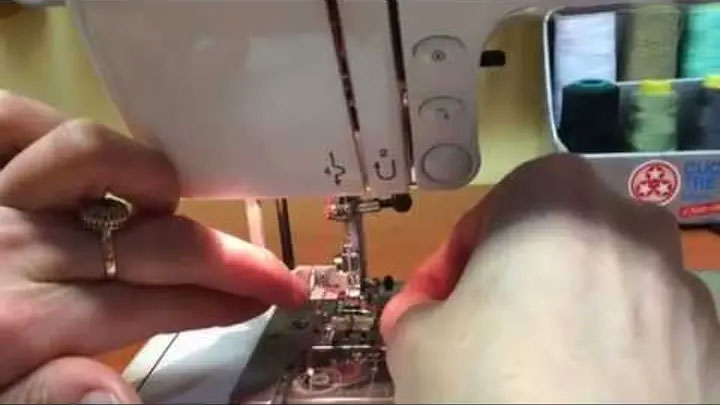 Threading a Sewing Machine